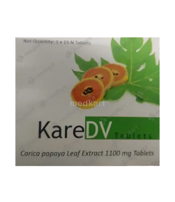 kare dv tablet 15's
